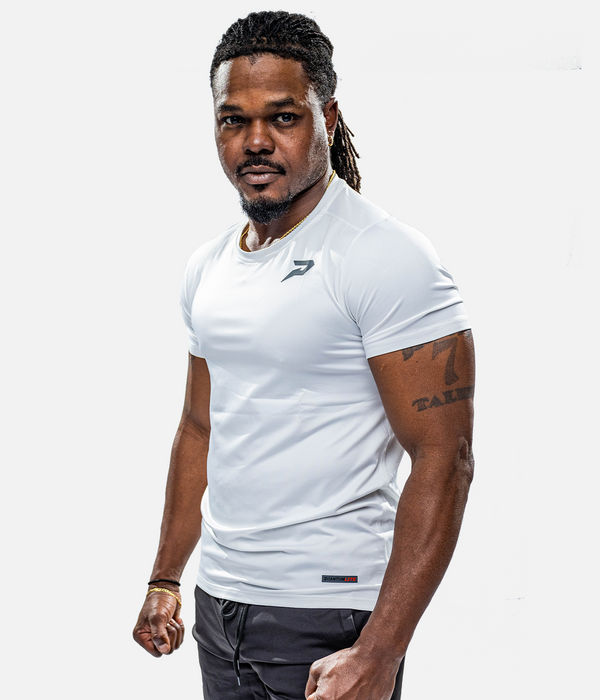 Quantum Lite Performance Tee - White