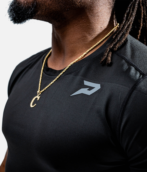 Quantum Lite Performance Tee - Black