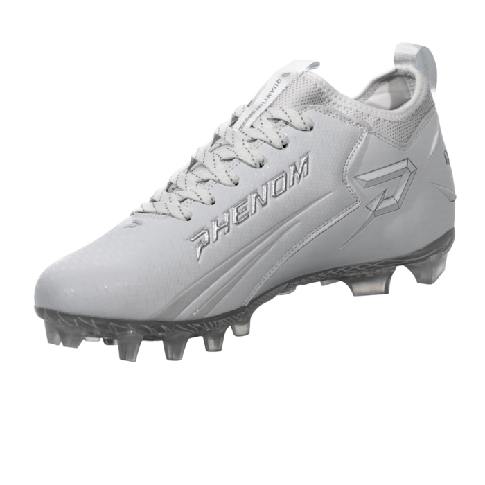 Quantum Speed: Football Cleats - White - Team Colors