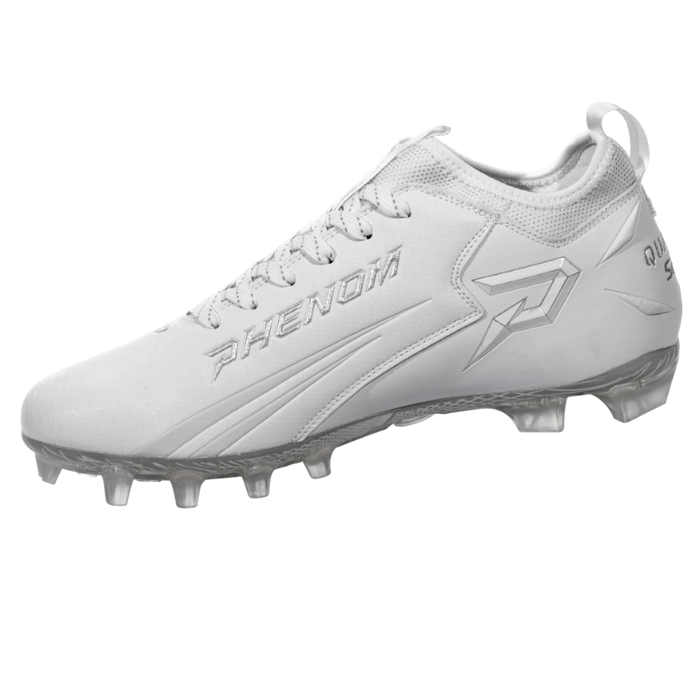 Quantum Speed: Football Cleats White Team Colors