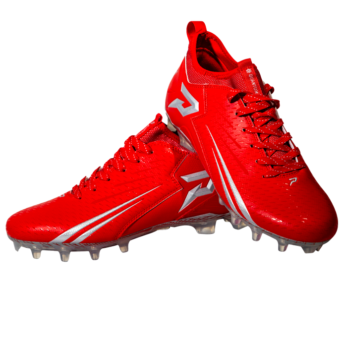 Quantum Speed: Football Cleats - Red